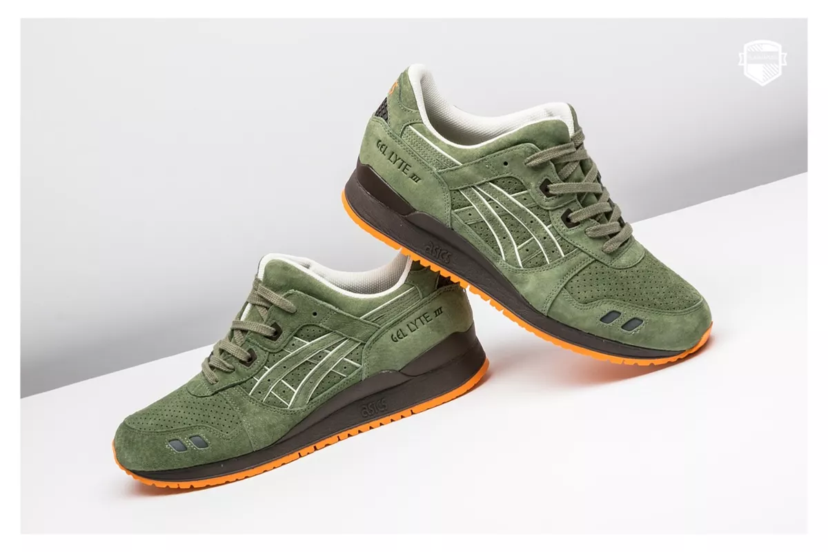 RARE ASICS GEL LYTE III FIEG KITH MILITIA LTD. EDITION MADE JP SNEAKER | eBay