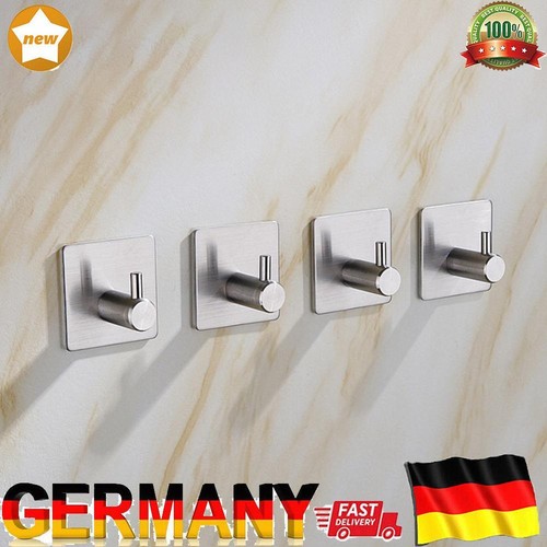 Self Adhesive Kitchen Towel Hooks Door Wall Mounted Household Hat Key