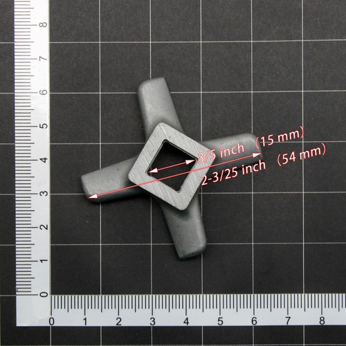 2PC Blade Mincer Knife KW658522 Fit Kenwood MG300-520 A950 Meat Grinder Parts #8 - Picture 2 of 7