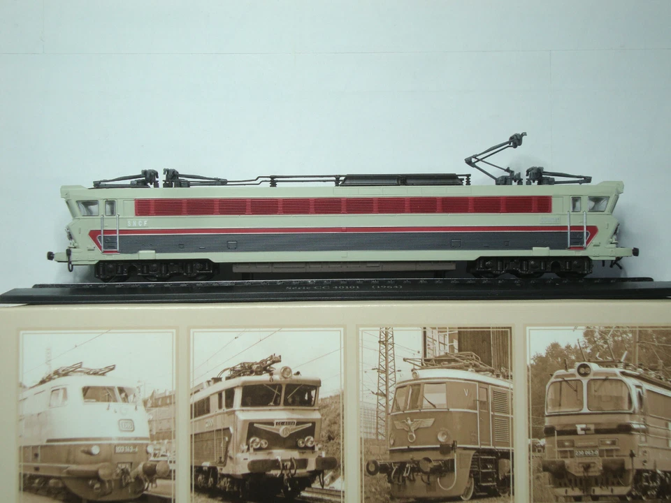 Locomotive Atlas - CC 40100 40101 France Belgique Hollande - 1/87 HO - Statique - Photo 4/4
