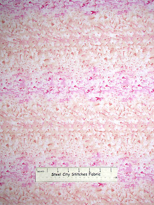 Abstract Ombre Pink Peach Tonal Cotton Fabric RJR #2311 Mari Collection YARD