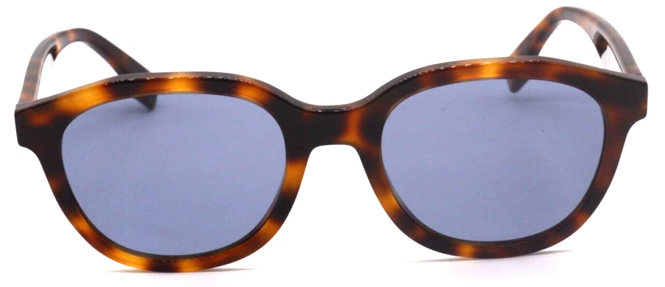 NUEVAS GAFAS DE SOL FENDI FE 40092I 53V REDONDAS RUBIAS HABANA/AZUL LENTES AUTÉNTICAS 52-20 Foto 3 de 4