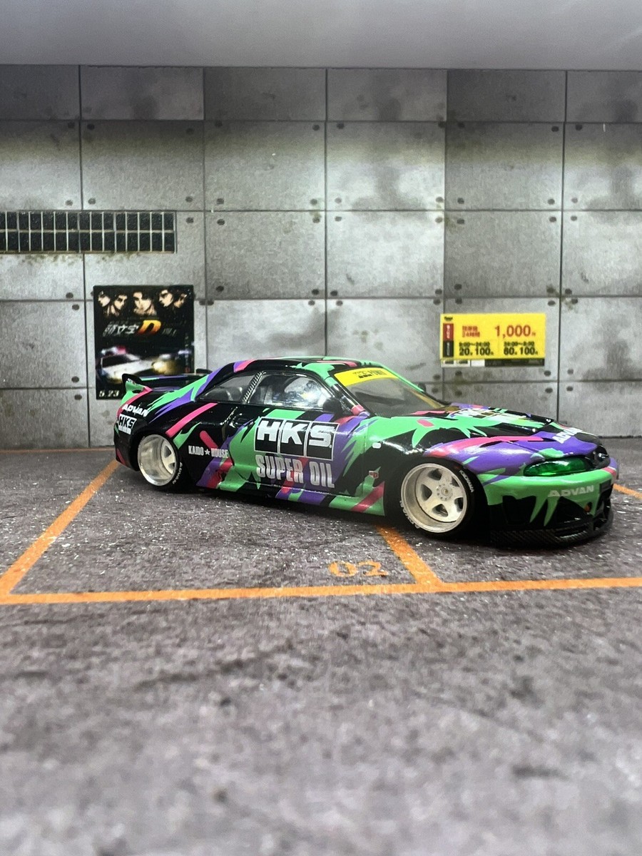 Kaido House x Mini GT 1:64 Nissan Skyline GT-R (R33) HKS V1