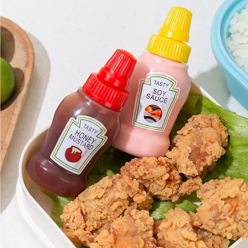Mini Portable Small Sauce Container Tomato Gravy Salad Dressing Oil Bottle SFR