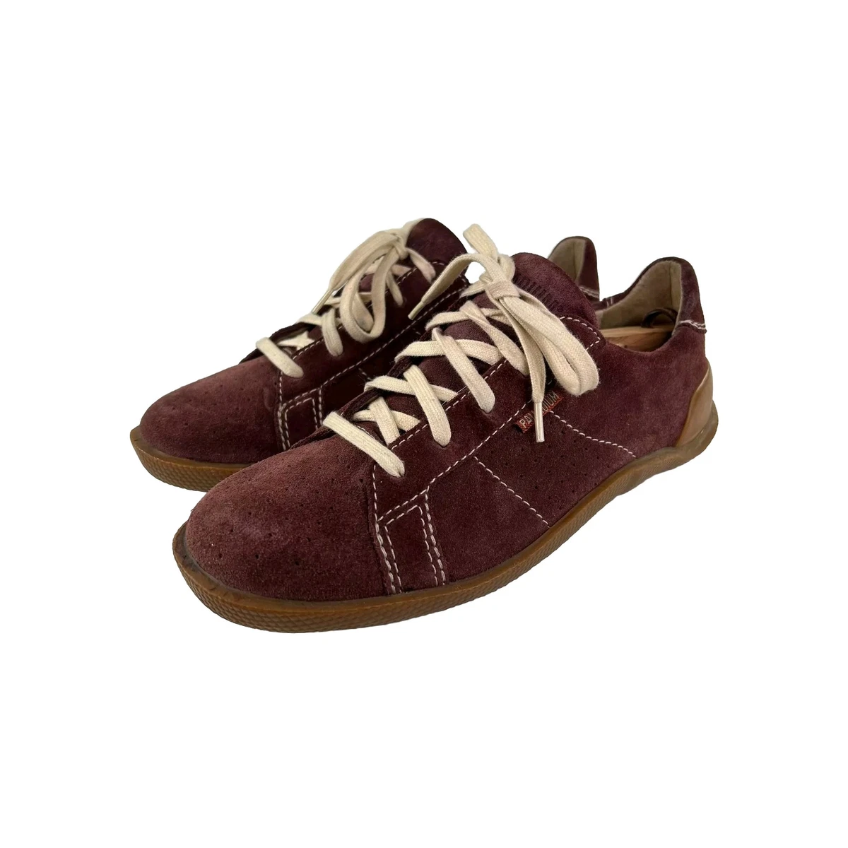 Red Leather Upper Espadrille Casual Shoes for Men for sale  display picture 3