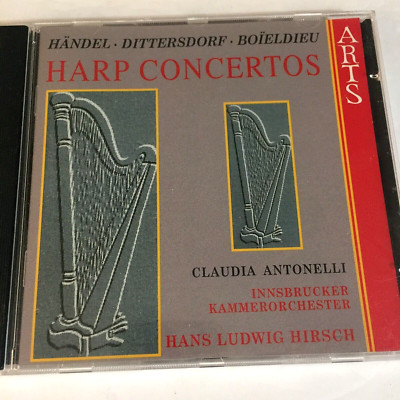 Harp Concertos Claudia Antonelli CD Ships Same Day