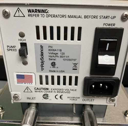 PolyScience Heated Circulating Bath 8006A11B | No Power Supply - Picture 7 of 7
