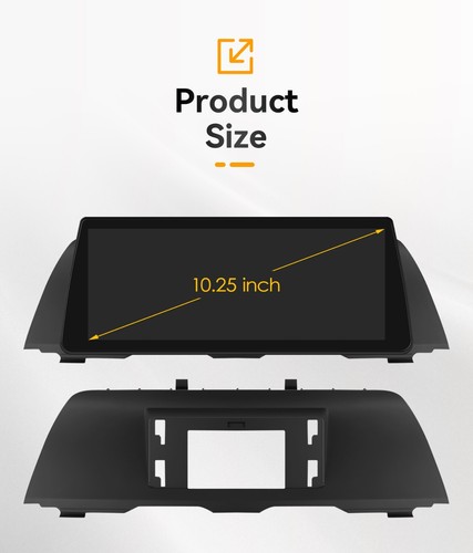 Para BMW Serie 5 F10 / F11 NBT 10,25" Pantalla Táctil GPS Coche Radio Estéreo CarPlay SWC - Imagen 24 de 24