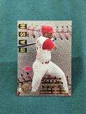 1996 Stadium Club Bash and Burn #BB3 Reggie Sanders Cincinnati Reds