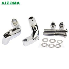 Kit adaptador de extensión de reubicación de espejo extensible para motocicleta para Harley 2006-2014