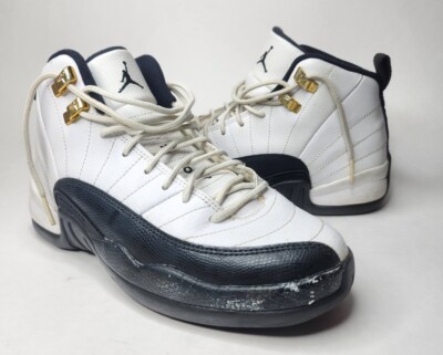 Nike Air Jordan 12 Retro Taxi 2013 153265-125 White Black Size