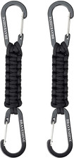 Paracord Keychain Carabiner Clip,D Ring Lanyard Hanger Stroller Hook-Water Bottl
