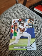 2021 Pro Set Football Isaiah Spiller RC #5 San Diego Chargers