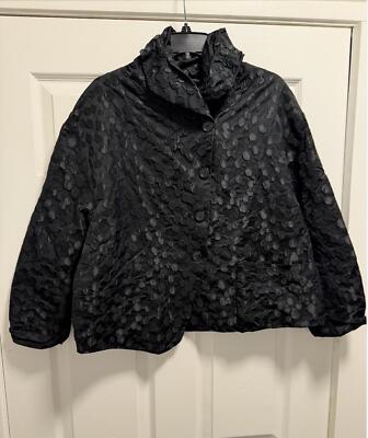 Elemente Clemente Black Textured Jacket   Stylish & Unique!