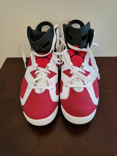 Jordan 6 rojo blanco carmín Talla Talla 12 | eBay