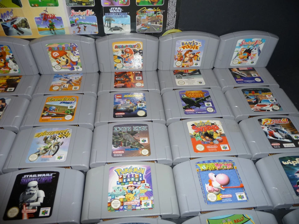 NINTENDO64,N64 || DIE BESTEN SPIELE || MARIO, ZELDA, POKÉMON.. || GAMES MODULE - Bild 4 von 4