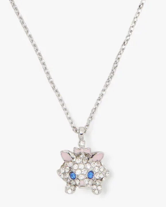 Collar Colgante Kate Spade Disney Los Aristócatos María con Bolsa para el Polvo Nuevo Foto 4 de 4