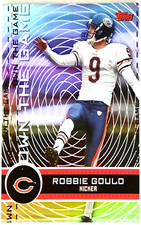 Robbie Gould 2007 Topps Own the Game Holo Refractor #OTG-RG - Chicago Bears