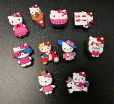 Sanrio Hello Kitty Set Of 10 Croc Shoe Charms