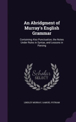Murray - Eine Abkürzung von Murrays englischer Grammatik enthält auch Pu - J555z
