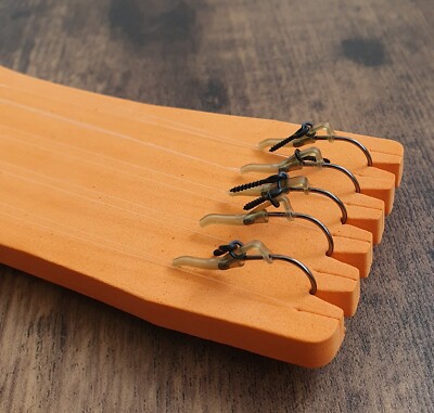 5 oder 10 Haken Aligner Pop Up/Wafter Karpfenangeln Rigs Set auf Rig Board Köderschraube
