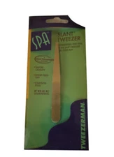 TWEEZERMAN STAINLESS STEEL SLANT TWEEZER - 1231 R
