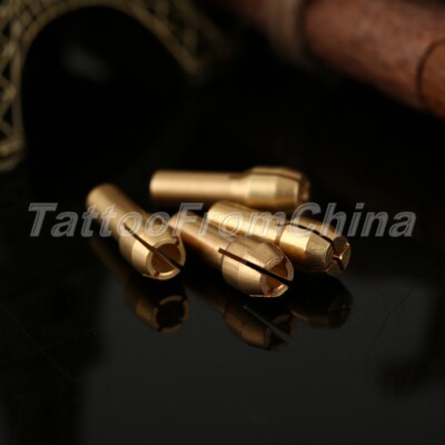 1 Set of 4 Collets Rotary Tool Nuts for Power Pin Vise 1/25'' 1/16'' 3/32'' 1/8''