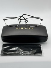 Versace Eyeglasses Frame Italy MOD. 1039 1001 56-17-140 Silver Full Rim