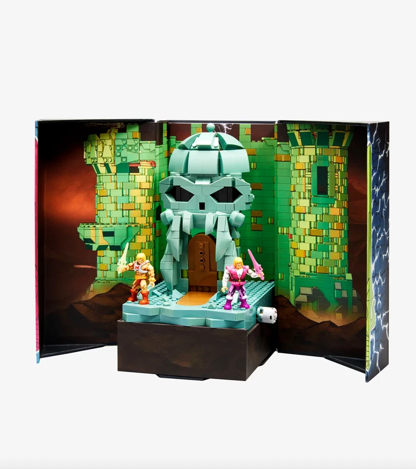 SDCC 2022 Mega Masters of the Universe By the Power of Castle Grayskull MOTU Foto 4 de 4