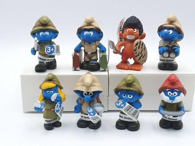 Schlümpfe Dschungel 2016 - Jungle Smurfs - Schleich Puffi - Pifufo- Figuren 6 cm