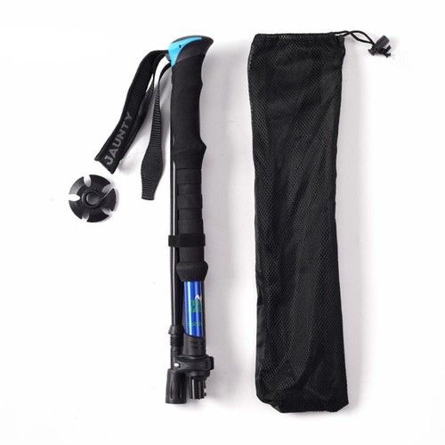 Nordic Walking Telescopic Stick Poles Anti-Shock Trekking Hiking Pole Folding US - Picture 12 of 12