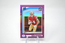 2024 Panini Donruss  Ricky Pearsall #318 Optic Preview Pink Prizm (RC)