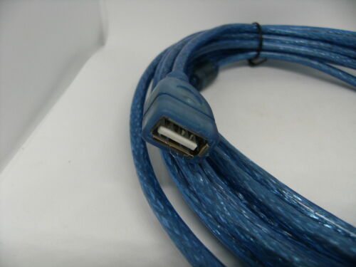 Cavo di prolunga standard USB 2.0 A lungo 5 metri 16 piedi 16 piedi scansione stampante segnale ferrite - Foto 8 di 10