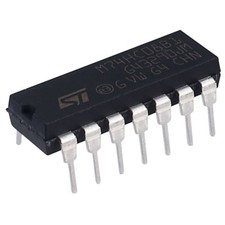ST M74HC08B1R Quad 2-input Positive and Gate