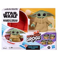 Wild Ridin' Grogu Animatronic Star Wars Mandalorian Hovering Pram Baby Yoda Toy