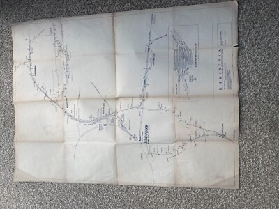 BIRMINGHAM RAILWAY CASTLE BROMWICH KINGS NORTON SALTLEY GLEISPLAN Euston 1970