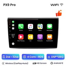 Autoradio Per Fiat Bravo 2007-2012 2G+32GB CarPlay-AndroidAuto Wireless + Retro.