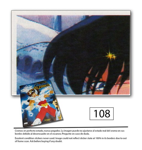 Caballeros del Zodiaco cromos stickers (Aston 1986) - Imagen 38 de 104