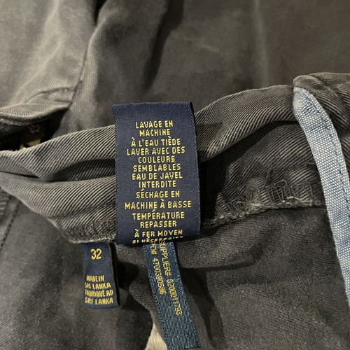 Polo Ralph Lauren Classic Fit 9” Chino Shorts Mens 32 Dark Grey - Picture 9 of 12