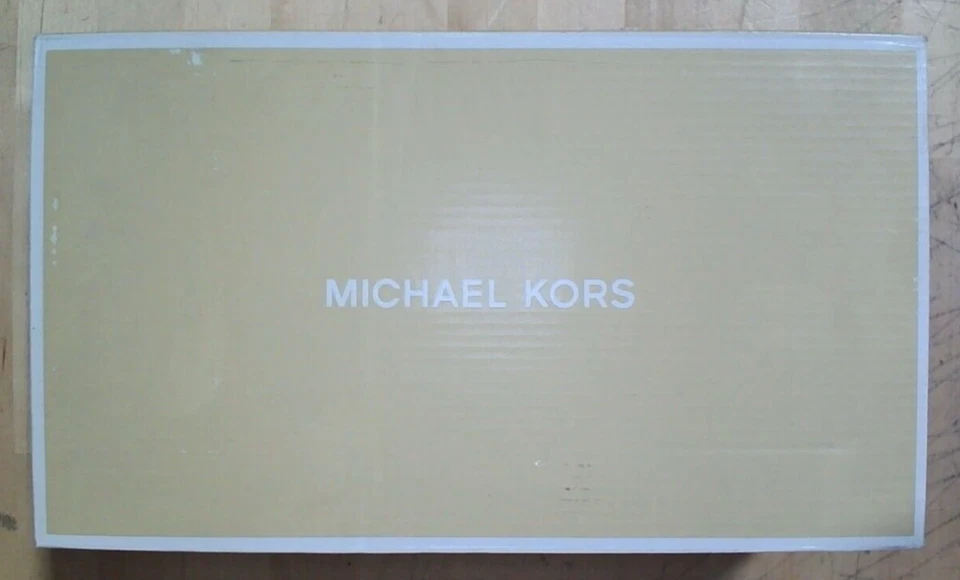 MK Michael Kors Jilly Sandalia Plana Hebilla - Cambray - Mujer EE. UU. 5,5 M - NUEVA Foto 4 de 4