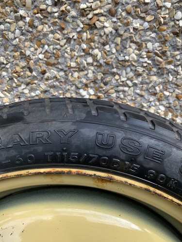 Spacesaver Wheel to fit Honda Civic - preowned but unused - Picture 3 of 6