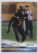 2025 Upper Deck CFL Deluxe 48/250 Kenneth George Jr #26 1es