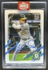 2023 Topps Archives Signature Series Mark Canha 2021 Topps Auto Autograph #/59