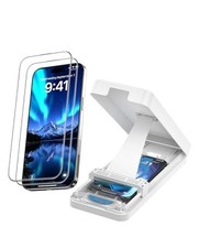 For iPhone 17 3D Hot-Bending Full coverage Screen Protector 6.3'' 2 PCS,