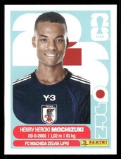 2026 USA Fifa World Cup Panini Sticker HENRY HEROKI MOCHIZUKI Japan JPN3