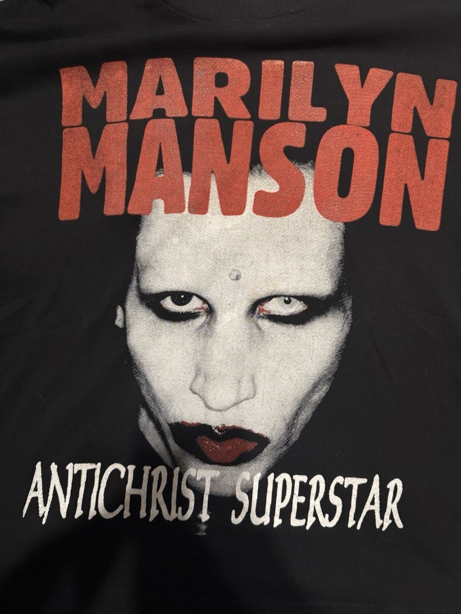 Marilyn Manson Antichrist Superstar Vintage Tee Shirt XL | eBay
