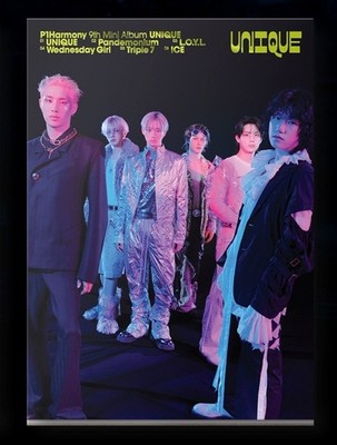 K-POP P1Harmony 9th Mini Album [UNIQUE] C Ver. CD+88p Book+P.Card+