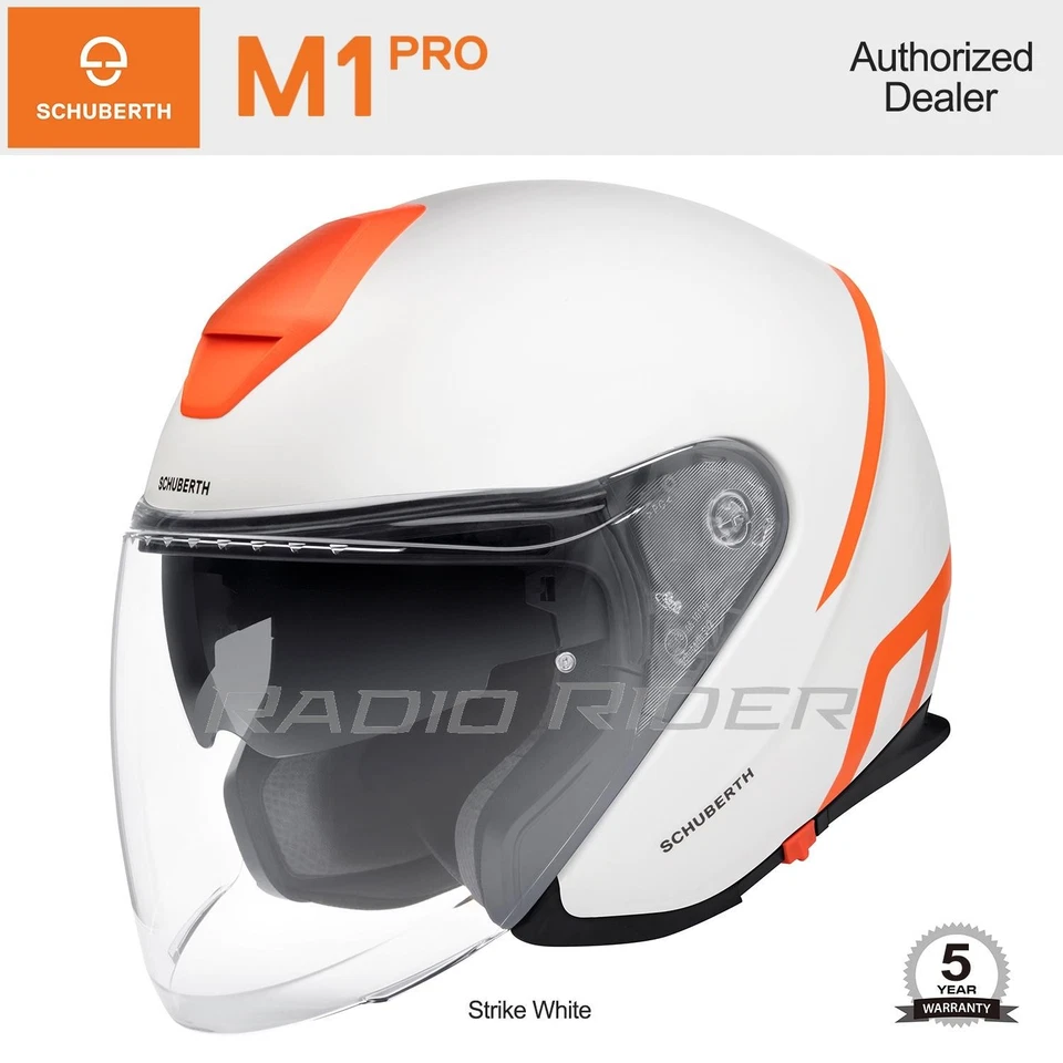 NUEVO Casco Schuberth M1 PRO Motorcycle Tour Jet | Strike White | S | Envío Gratis Foto 2 de 4
