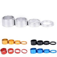 Juego de 4 piezas de control de bicicleta horquilla delantera potencia Bowl Cap Washer aluminio