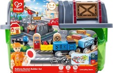 Hape - Railway Bucket-Builder-Set
